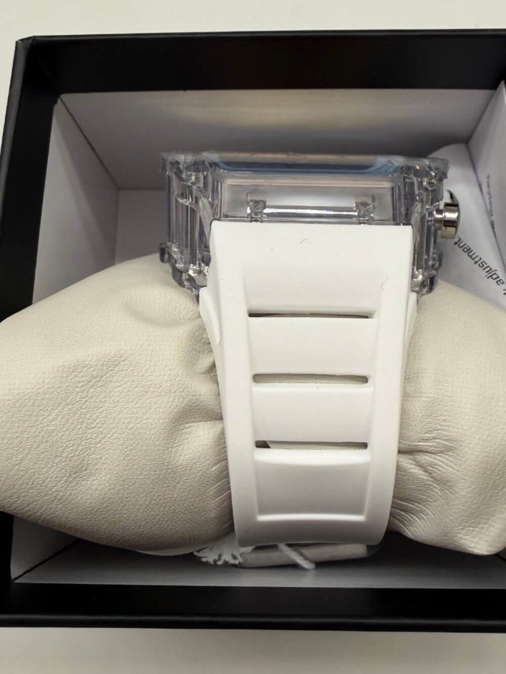 $179 Activa X Invicta Mens White Gold 44.3mm Anlog Digital Chronograph Watch NIB - Picture 4 of 11